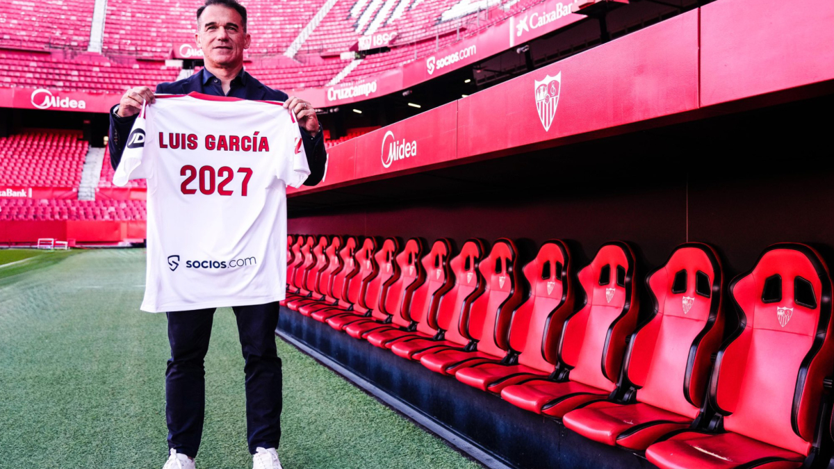 Luis García Plaza, nuevo entrenador del Sevilla: su fichaje ya es oficial