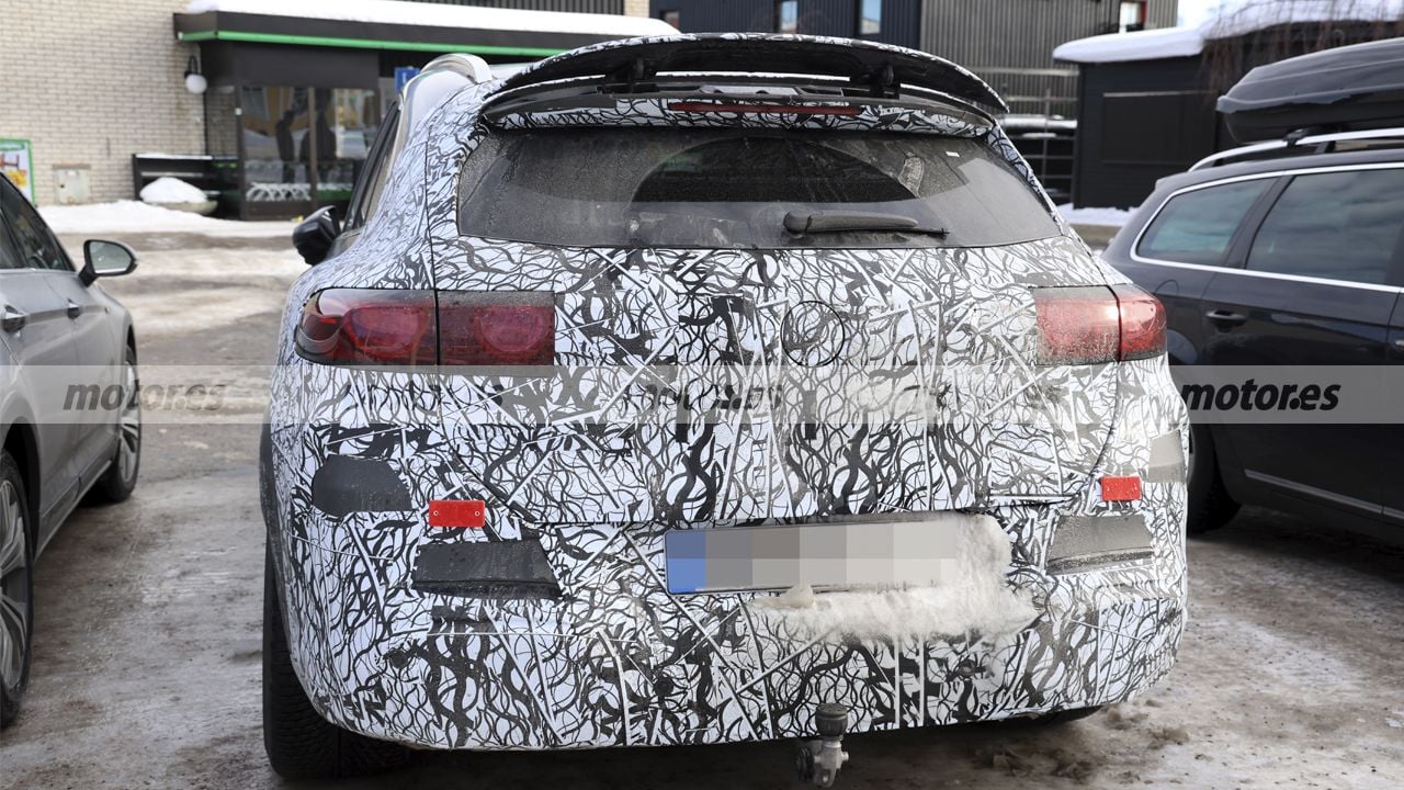 El nuevo Mercedes-AMG GLC 53 eléctrico vuelve a dejarse ver y apunta a cifras que rozan lo absurdo