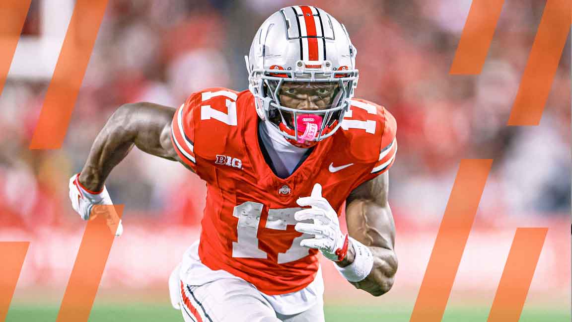 PFF 2026 NFL Draft Guide: Carnell Tate NFL projection, advanced stats & scouting report