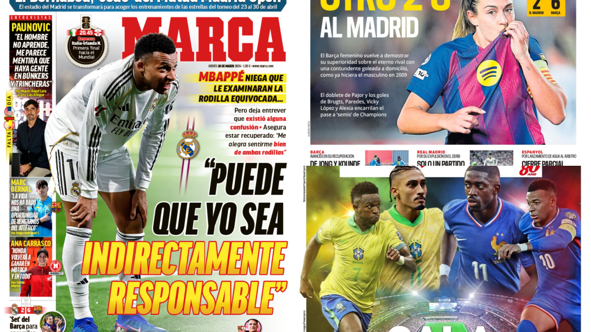 La prensa catalana hila fino con el 2-6 al Madrid<br>