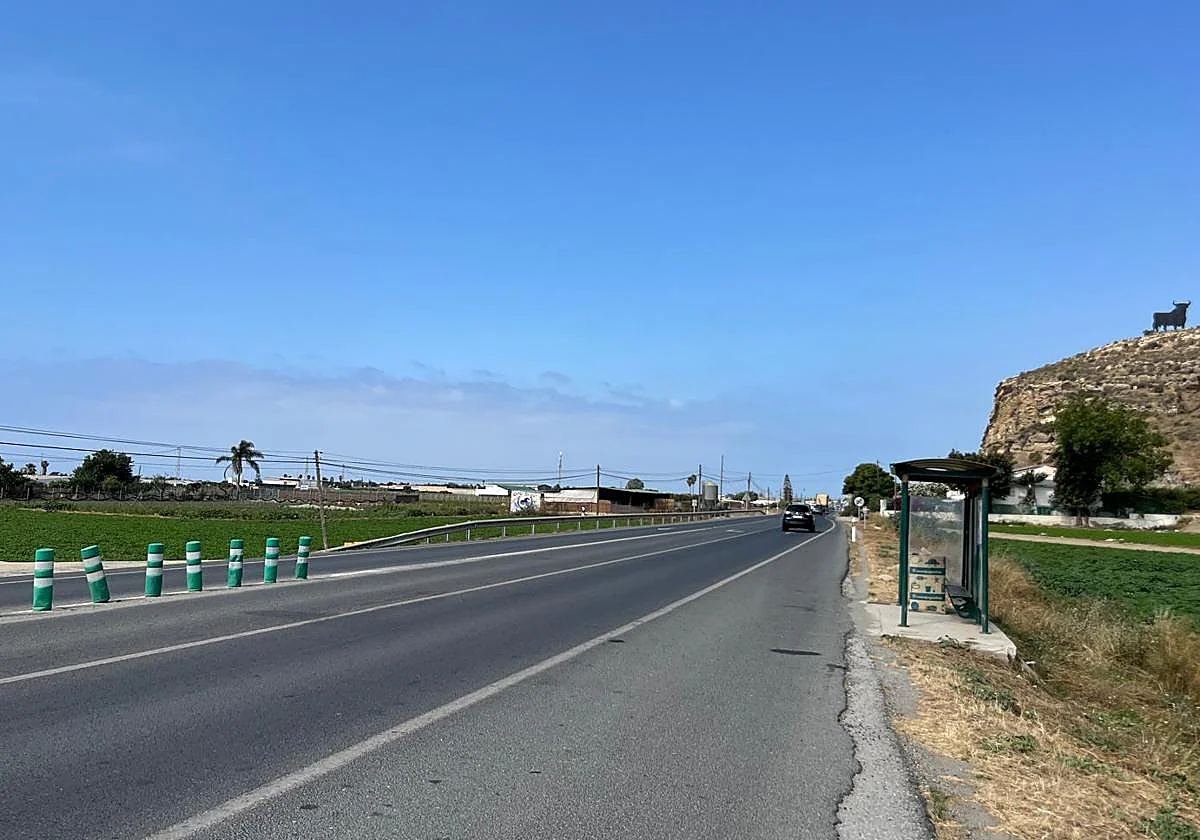 Mann tot auf der N-340 in Vélez-Málagas Ortsteil Almayate aufgefunden