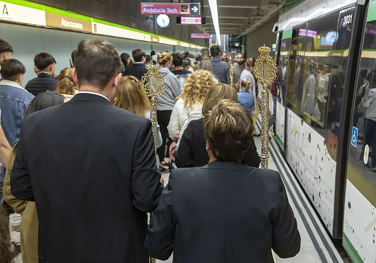 El metro de Málaga dará un servicio continuo entre el Miércoles Santo y la madrugada del Sábado Santo