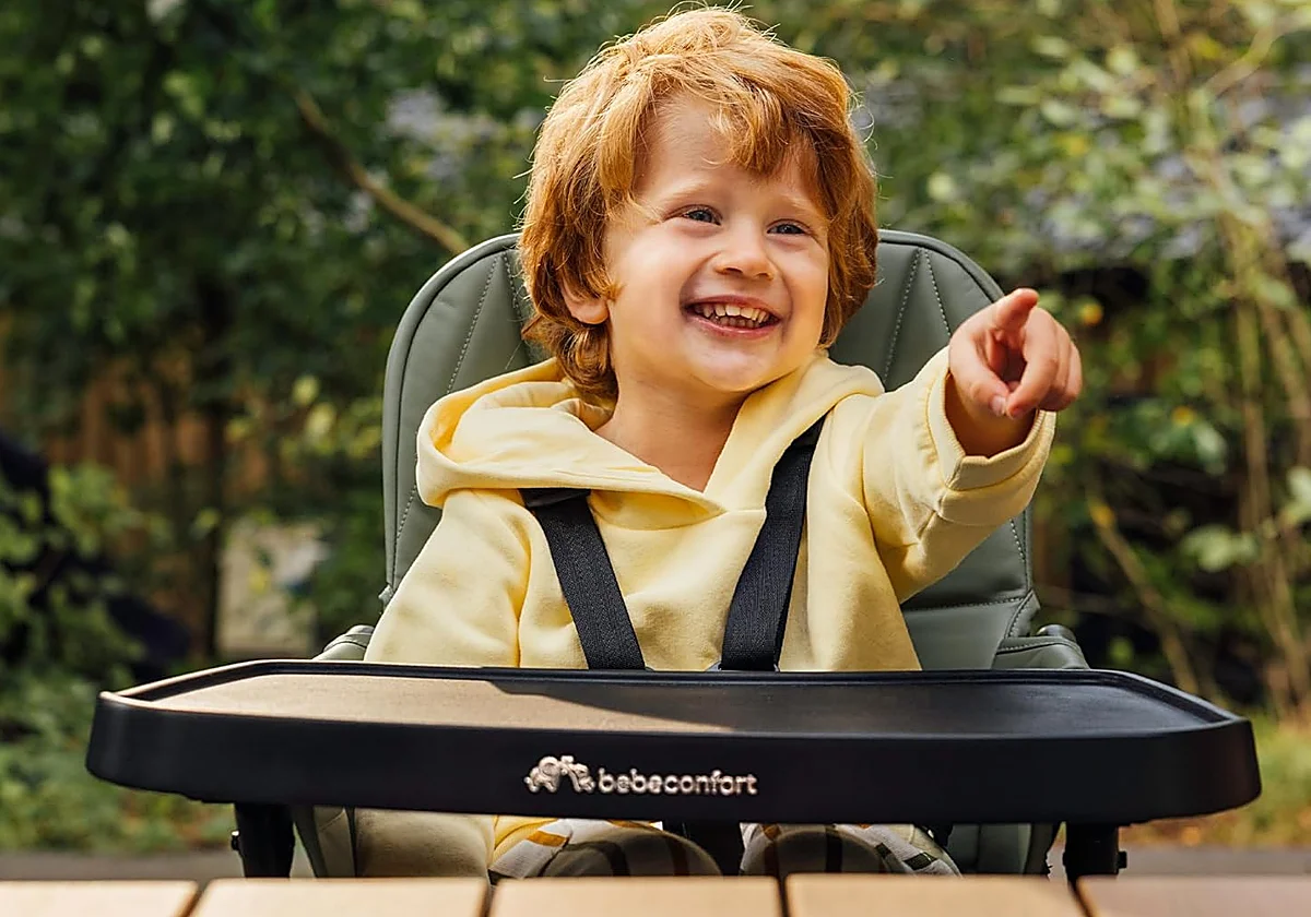 Estas tronas infantiles para comer son perfectas porque ocupan poco y se montan fácilmente