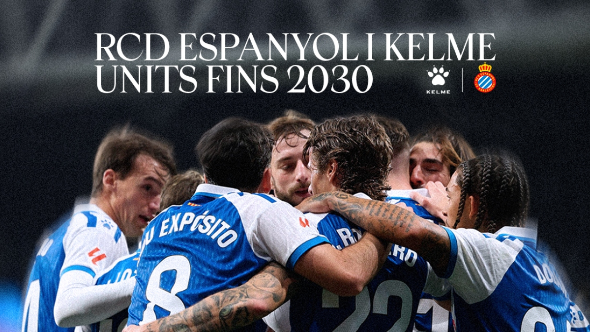 El Espanyol amplía su vínculo con Kelme hasta 2030
