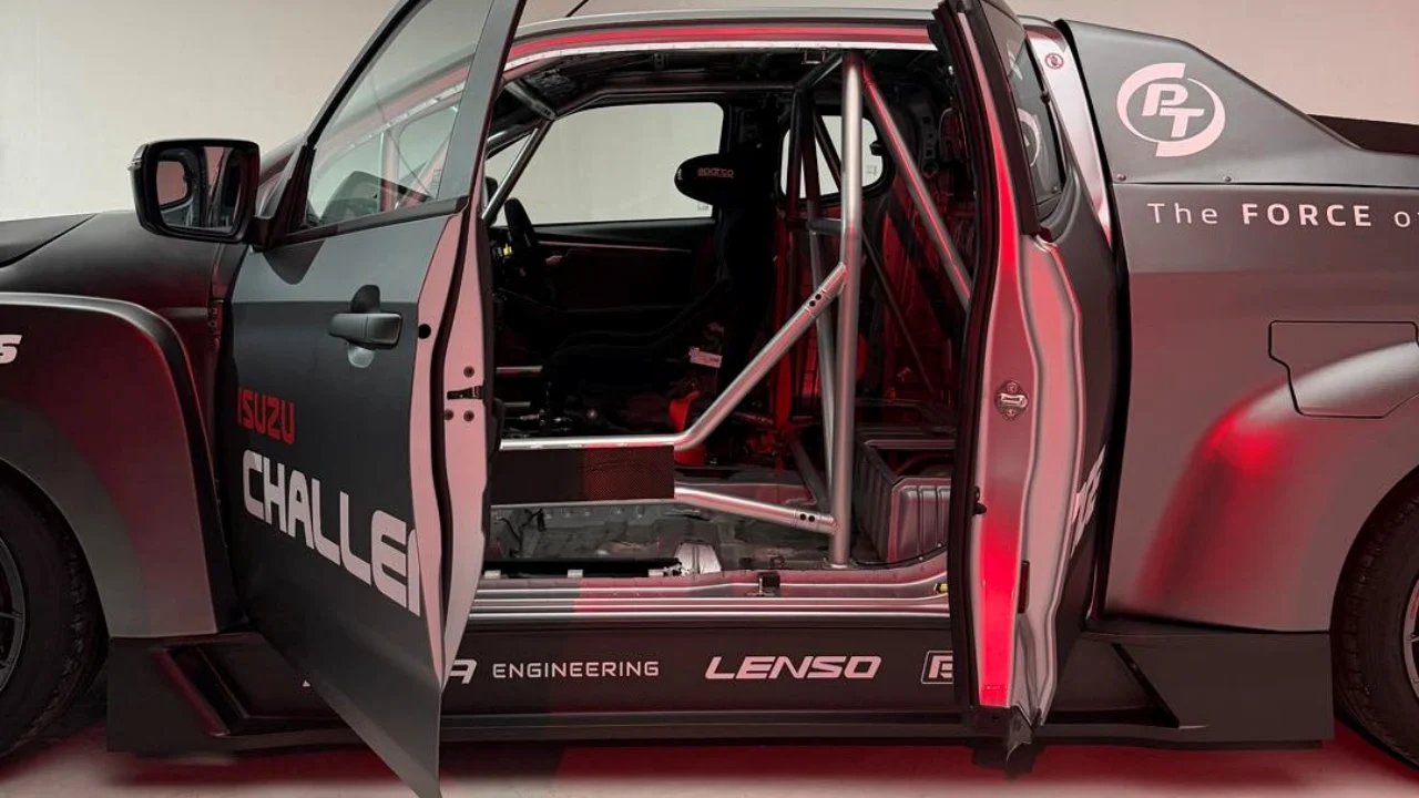 Si creías que Isuzu solo hace pick ups de trabajo, mira lo que han hecho con su D-Max turbodiésel: así es su versión de carreras