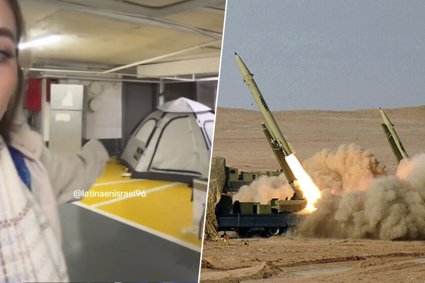 En plena guerra los aparcamientos subterráneos de Israel han empezado a llenarse de algo: tiendas de campaña