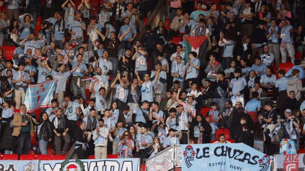 La UEFA sanciona al Celta con 24.500 euros por incidentes de su afición en Lyon