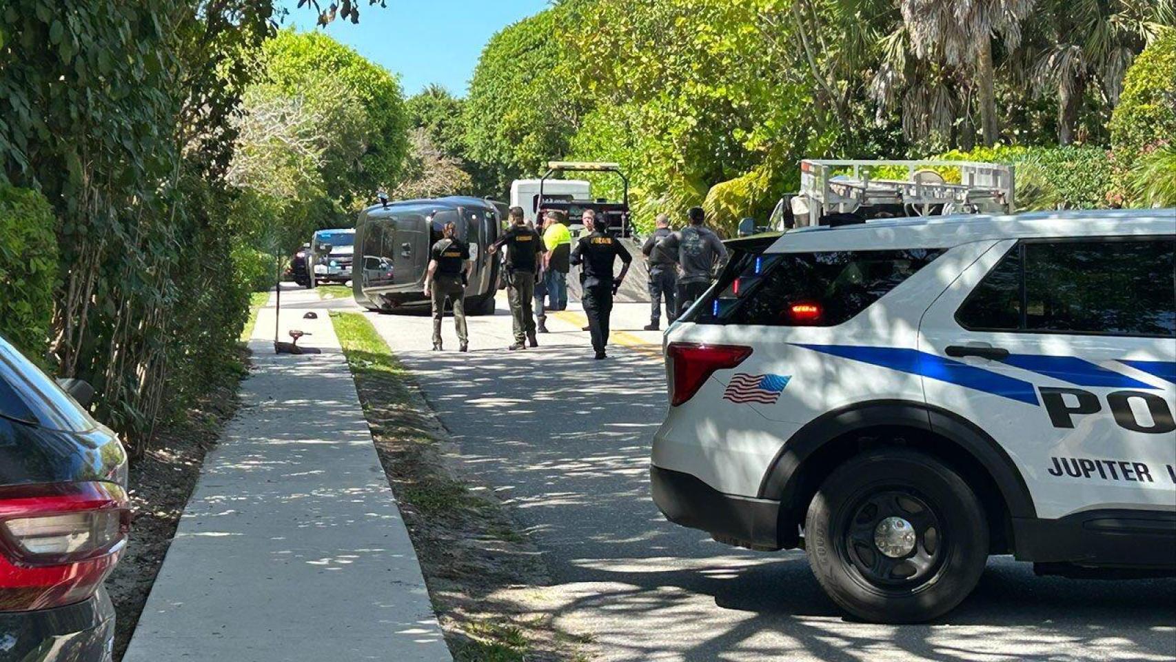 Tiger Woods sufre un nuevo accidente de coche con vuelco en Florida