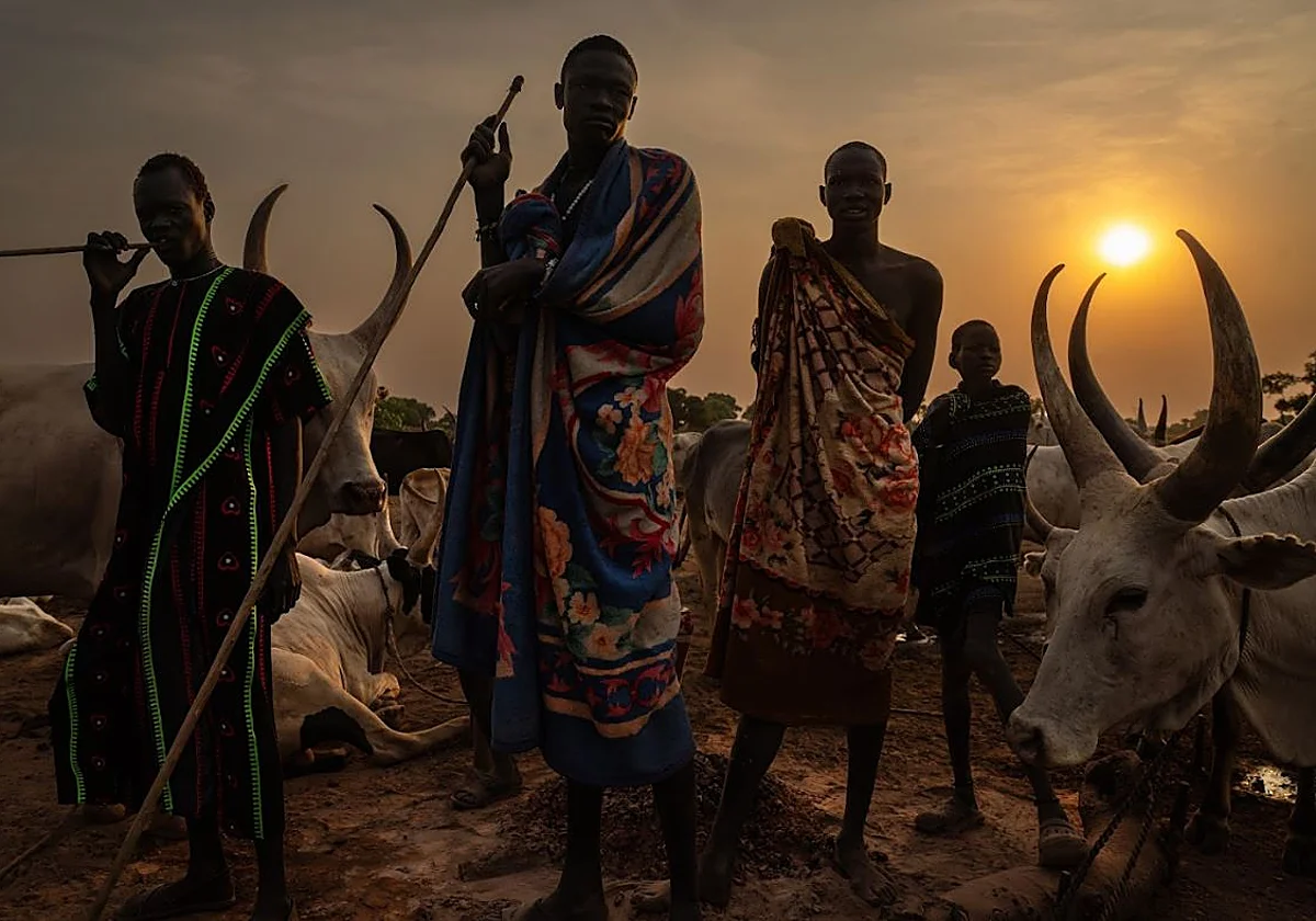 Niños que soplan la vagina de las vacas, duchas de orina y 50 reses por una novia