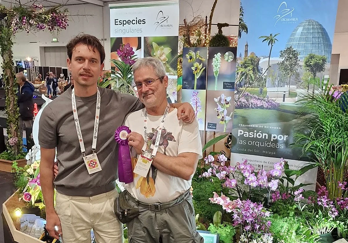 El Orquidario de Estepona, segundo premio en el evento mundial de referencia para los amantes de las orquídeas
