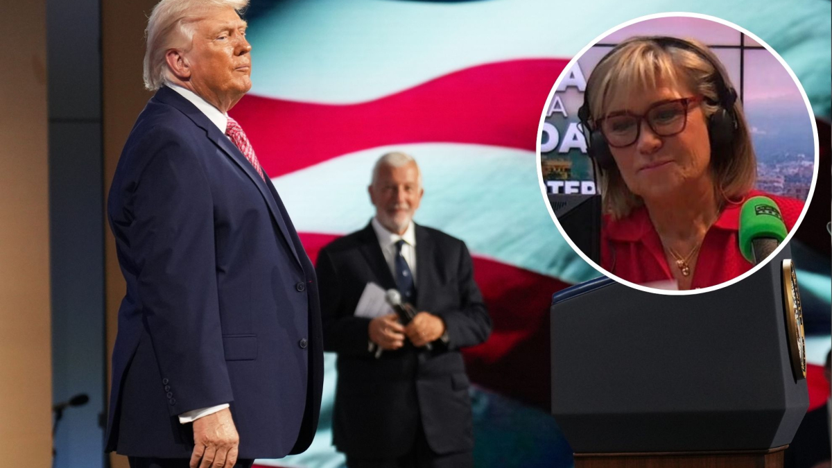 Julia Otero carga contra Trump por la guerra de Irán: "Ni fue a combatir a Vietnam, ni ahora va su hijo"