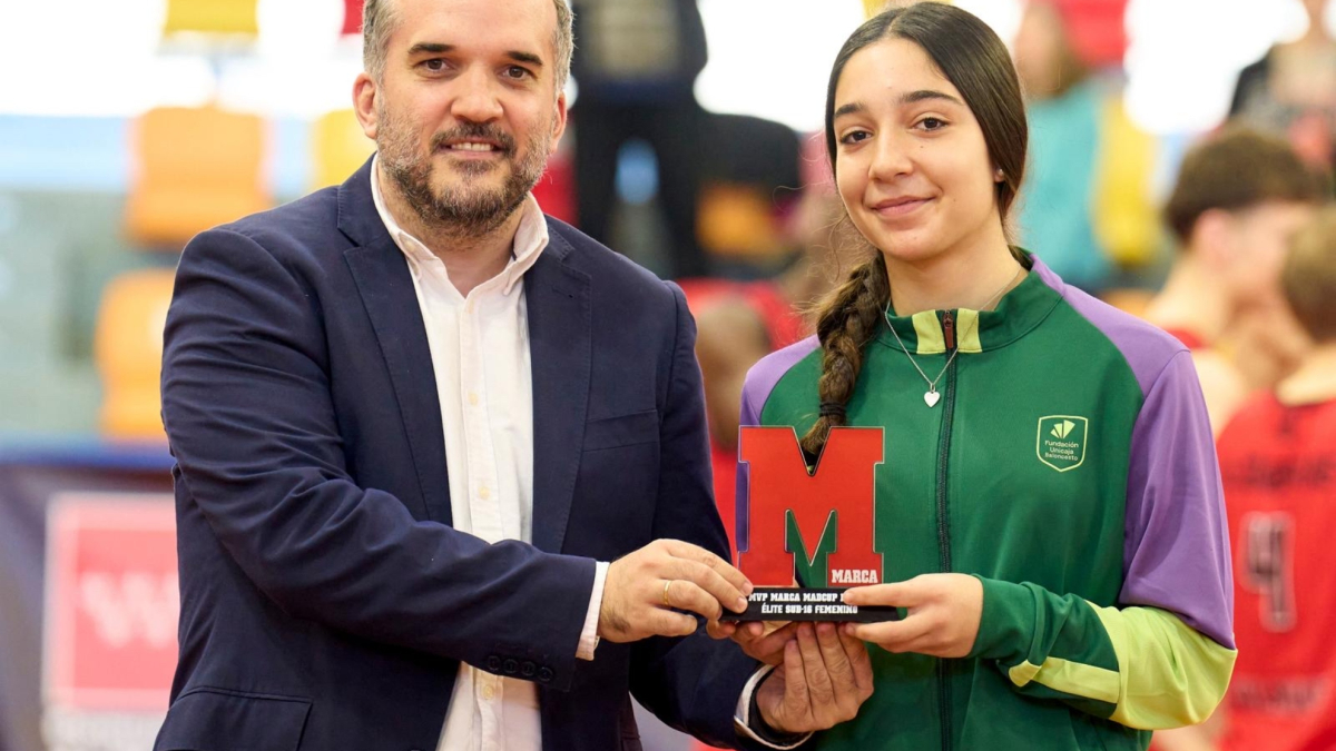 Miriam Zorrilla, la joya de Unicaja premiada con el MVP MARCA MadCup