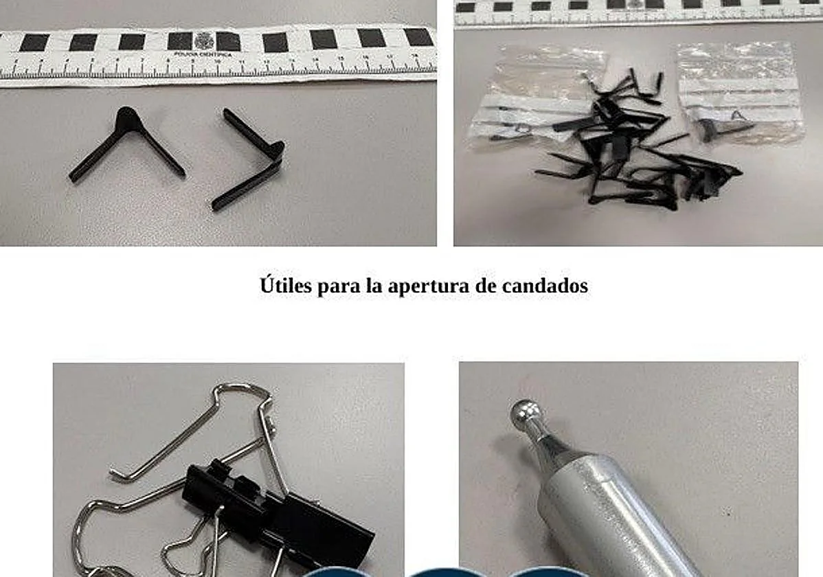 Detenidos dos miembros de un grupo especializado en robar en trasteros de Málaga