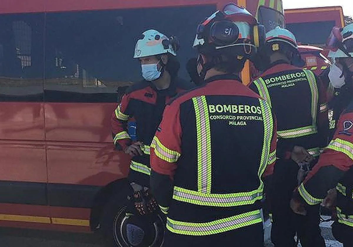 Malaga 112: five injured in serious collision between three vehicles