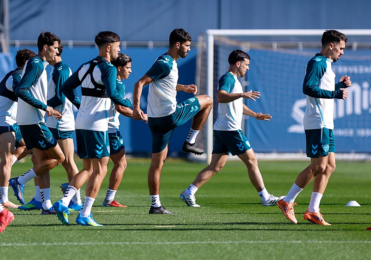 Puga no se entrenó este lunes por molestias en los isquiotibiales