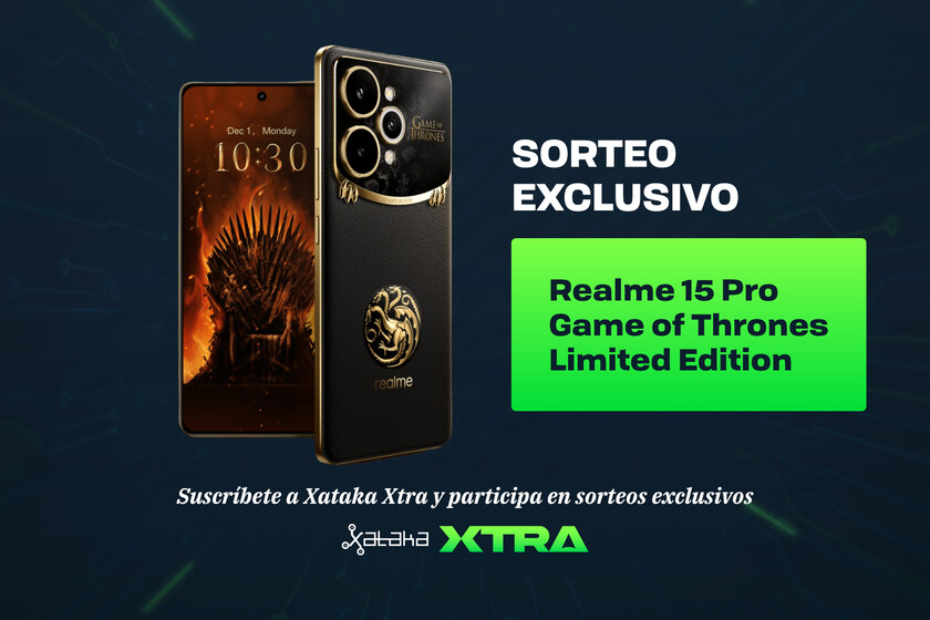 Nuevo sorteo exclusivo para suscriptores de Xataka Xtra: así puedes ganar un Realme 15 Pro Game of Thrones Limited Edition