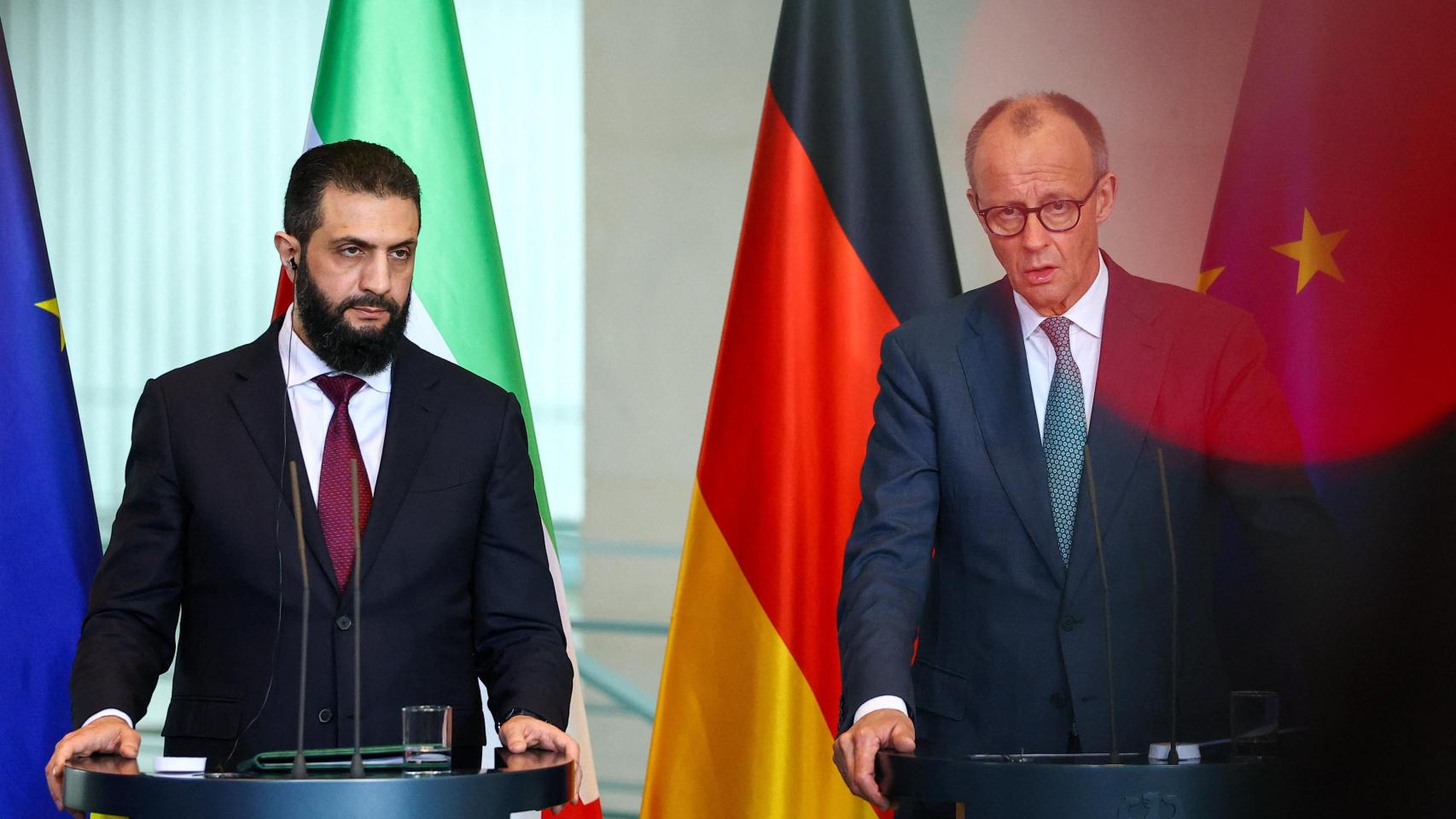 Alemania y Siria acuerdan "trabajar" para repatriar a los refugiados: Merz quiere devolver al 80% en tres años