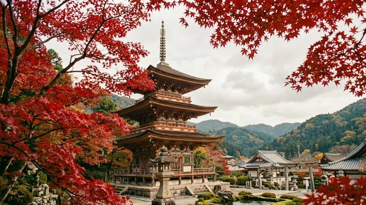 'En el Japón sagrado': un peregrinaje íntimo entre espíritus y estaciones