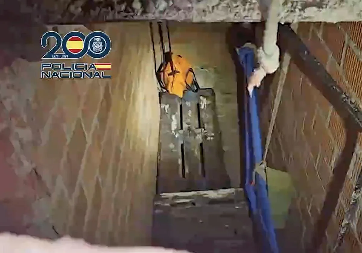 Así es el nuevo narco túnel bajo la frontera de Ceuta