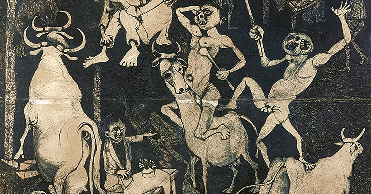 Dumile Feni: un 'Guernica' bajo el Apartheid