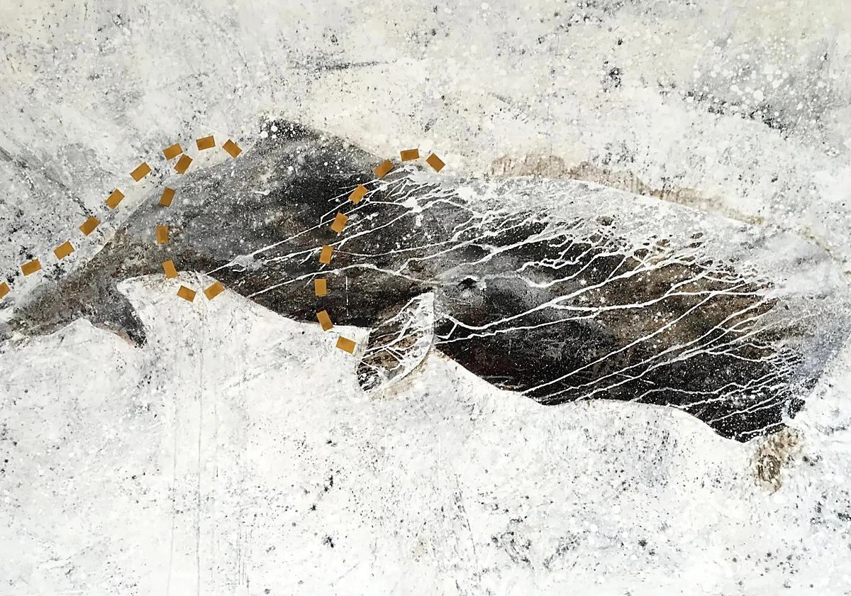 Moby Dick resopla en el lienzo