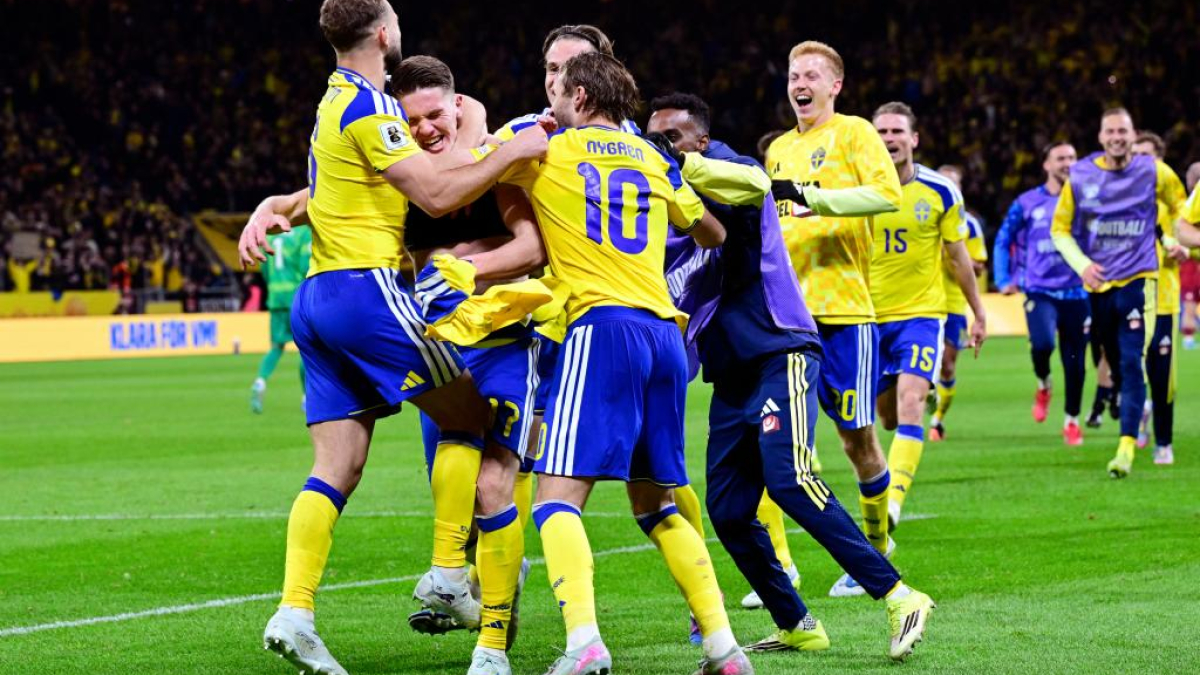 Gyokeres mete a Suecia en el Mundial en el 88' y frustra a Lewandowski