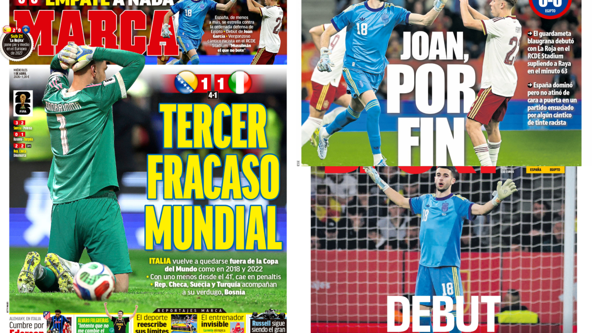 La demoledora portada de Gazzetta tras quedarse sin su tercer Mundial seguido