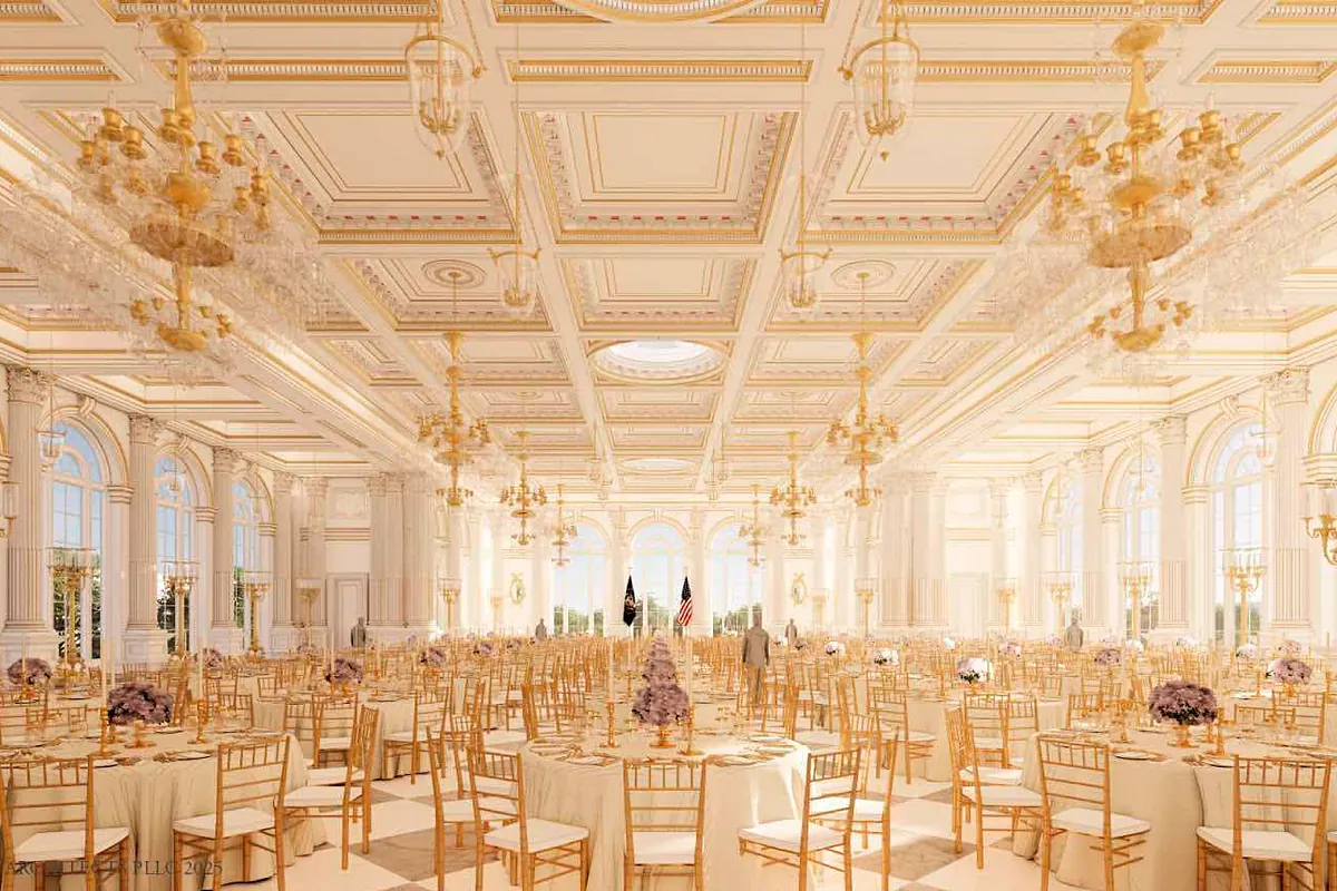 Un juez detiene la construcción del salón de baile de la Casa Blanca de Donald Trump