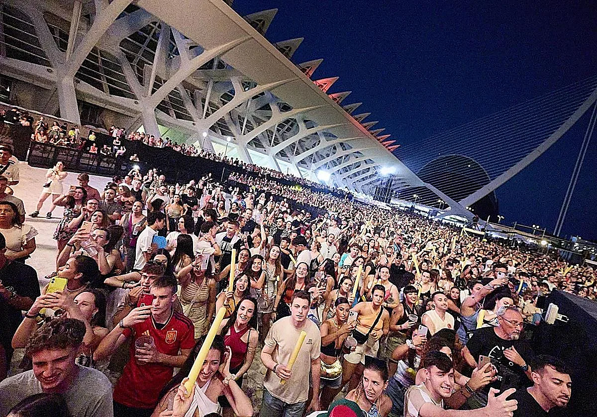 El Ayuntamiento de Valencia prohíbe la celebración de festivales en la Ciudad de las Artes