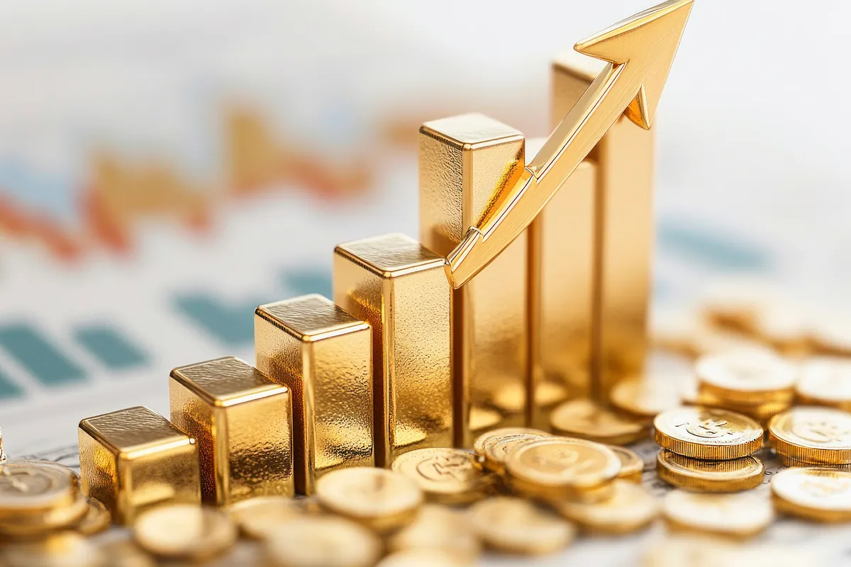 El oro registra su racha alcista más larga desde enero