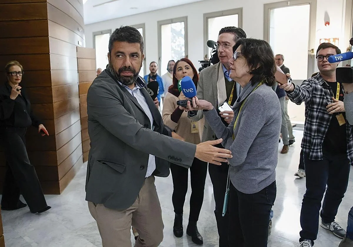 Mazón se salta a la jueza de la dana y buscará blindarse en la Audiencia