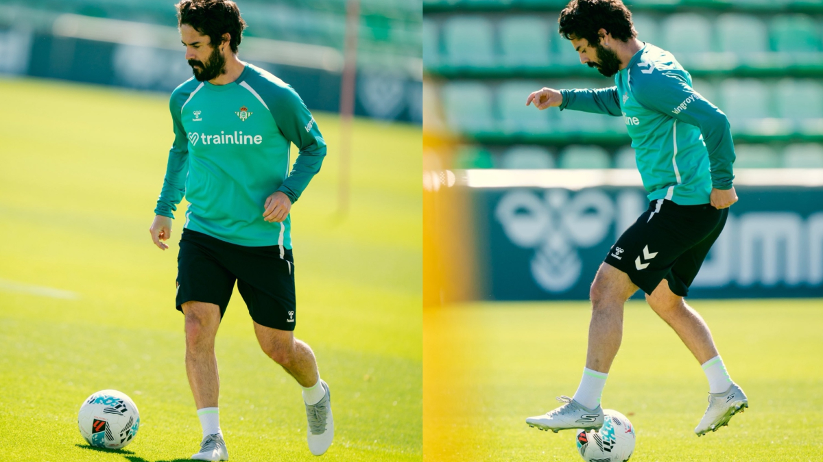 Un paso más de Isco: ya toca balón, aunque Pellegrini aún no pone fecha definitiva a su regreso