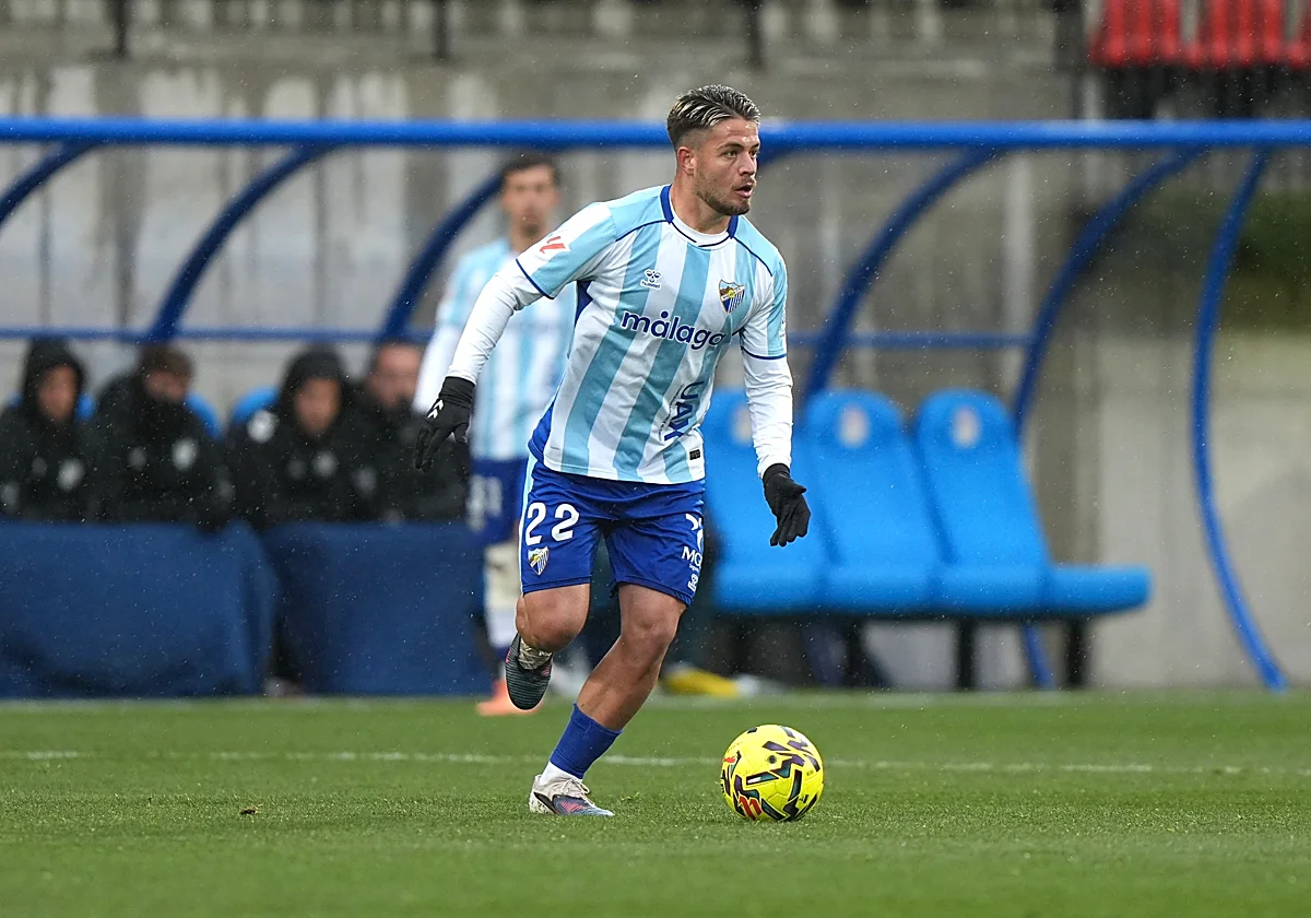 Dani Lorenzo, el último centenario con el Málaga