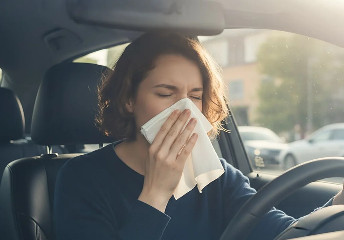 Comienzan las alergias: Vigila estos puntos a la hora de coger el coche