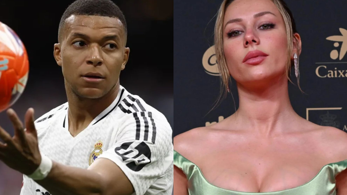 Nuevas fotos de Mbappé y Ester Expósito: el futbolista recoge a la actriz en la puerta de su casa