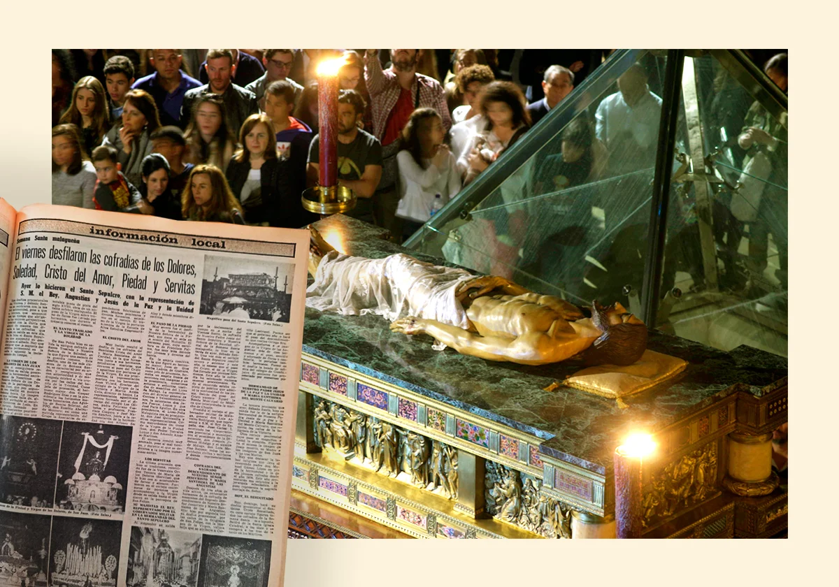 El año en que la Cofradía del Sepulcro salió en Sábado Santo