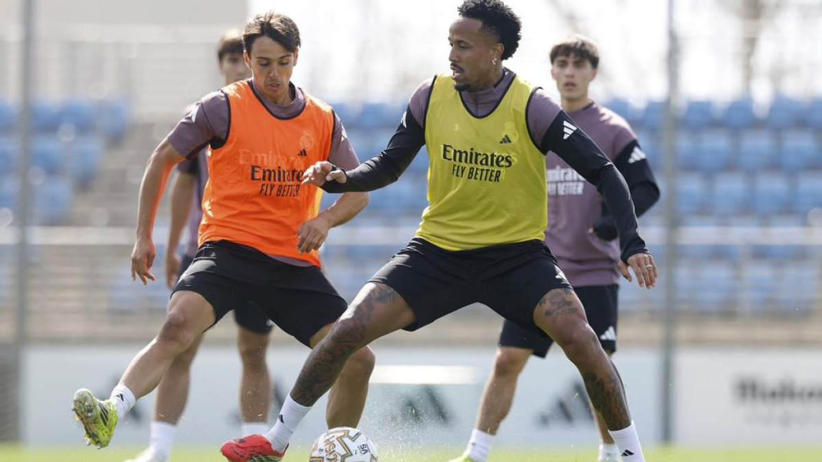 Con Militao y cuatro canteranos<br>