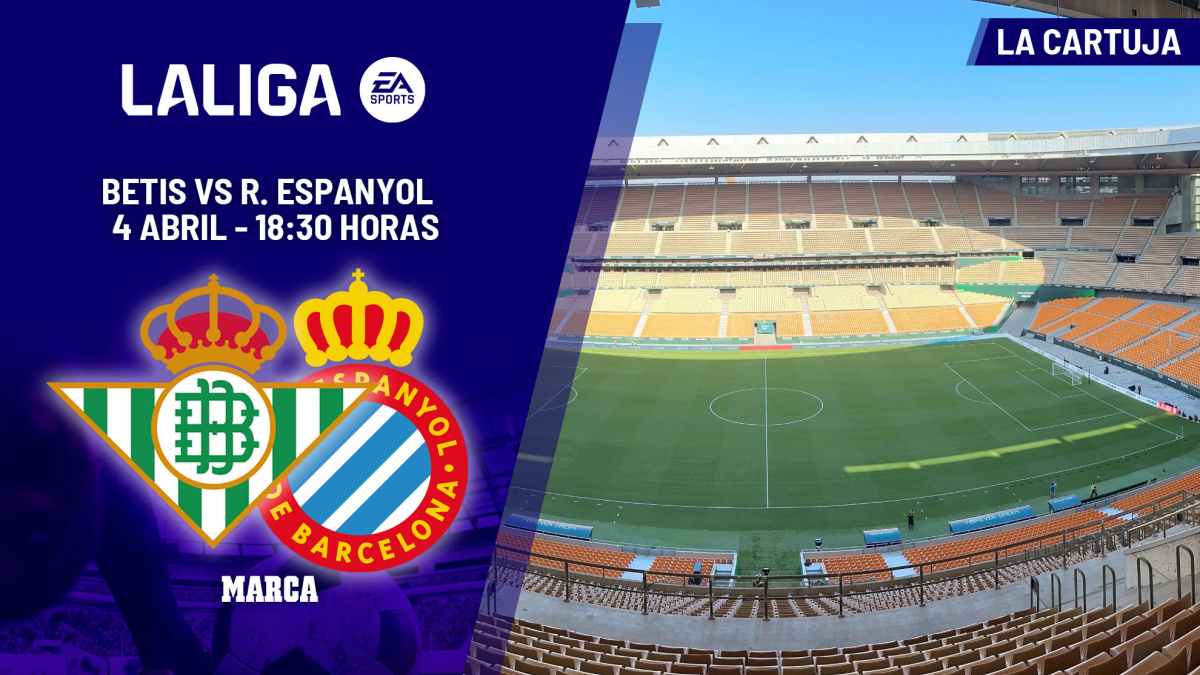 Betis - Espanyol: horario y dónde ver hoy por TV y online el partido de LaLiga EA Sports
