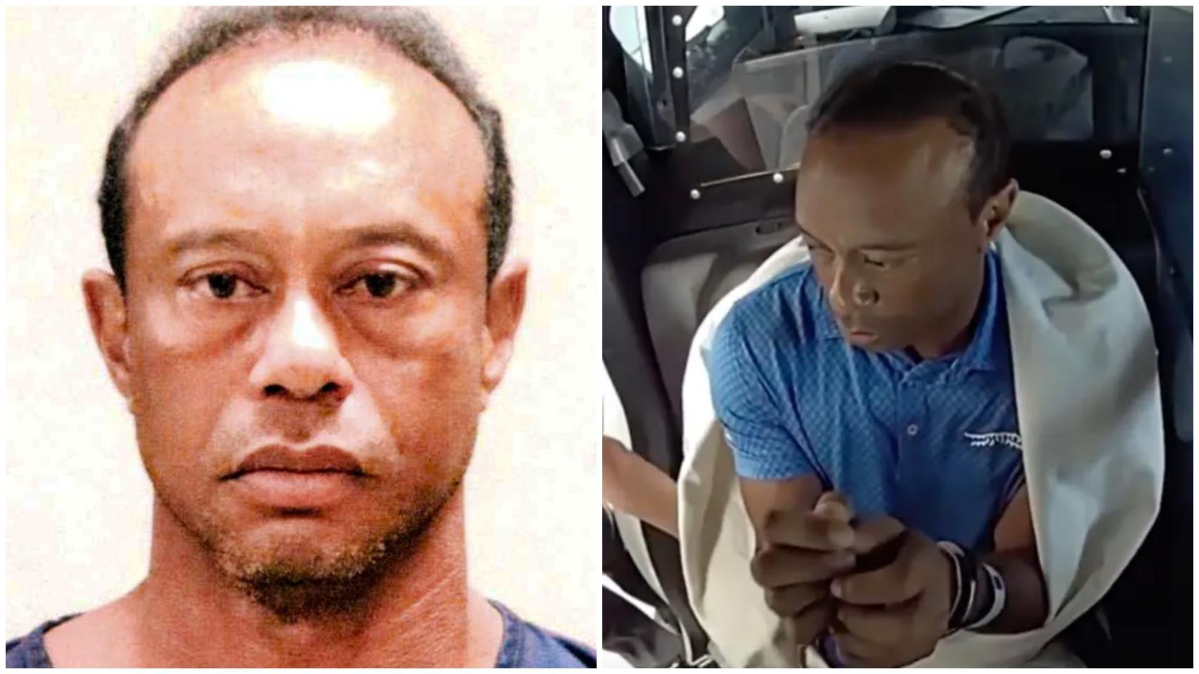 Tiger Woods huye de EEUU tras prometer que buscará tratamiento y publican su foto policial con uniforme de preso