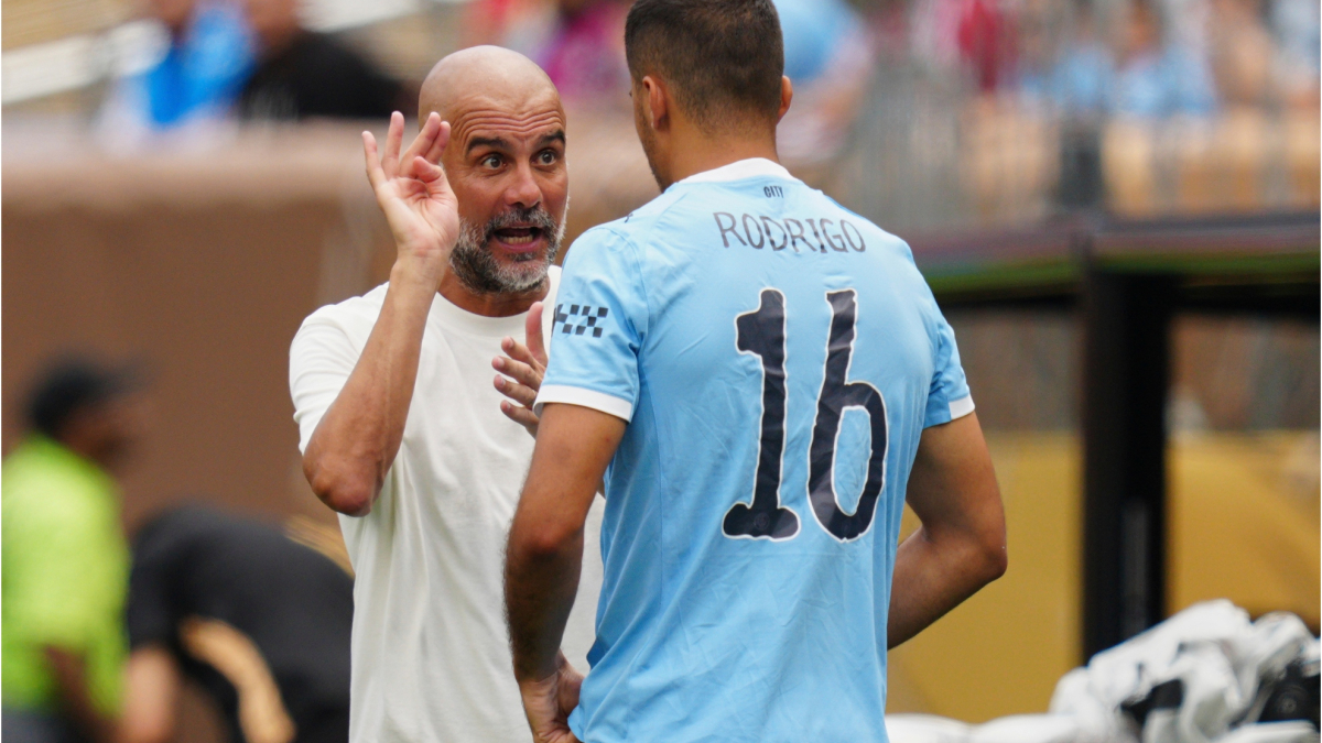Guardiola abre la puerta a Rodri