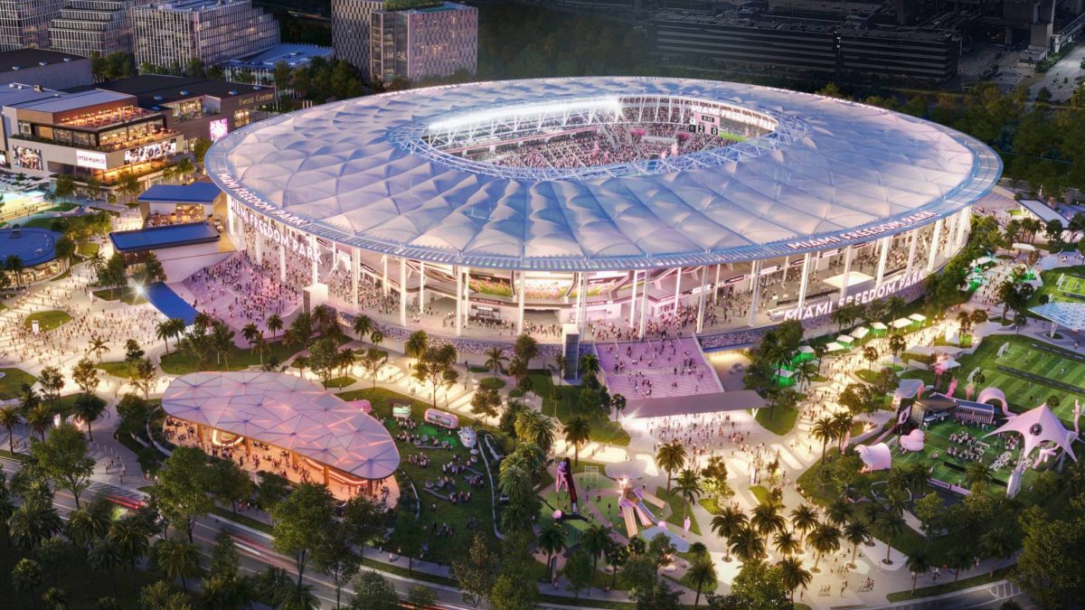 Arranca la nueva casa de Messi: una grada retráctil al estilo Bernabéu<br>