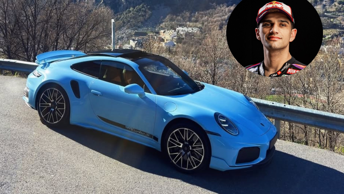 Jorge Martín estrena un súper Porsche de 711 CV y Aleix Espargaró le da el OK: "¡My Champ!"
