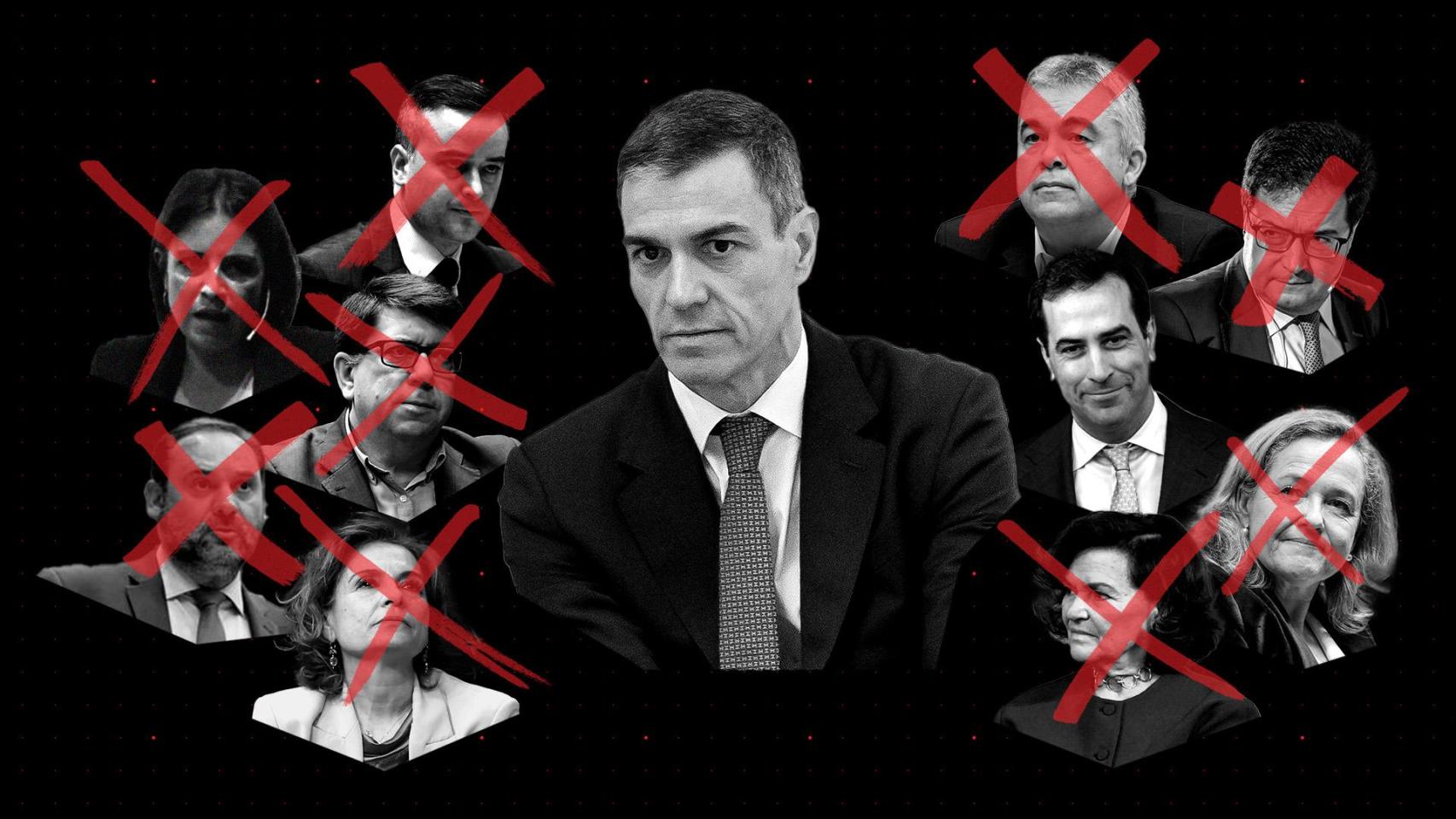 La actividad política de mayor riesgo en Moncloa: ser la persona de máxima confianza de Pedro Sánchez