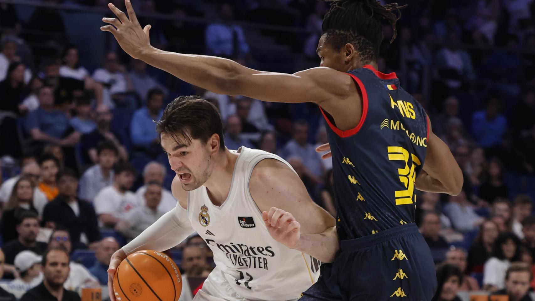 El Real Madrid firma una nueva remontada ante el MoraBanc Andorra para mantener la racha de victorias en la Liga Endesa