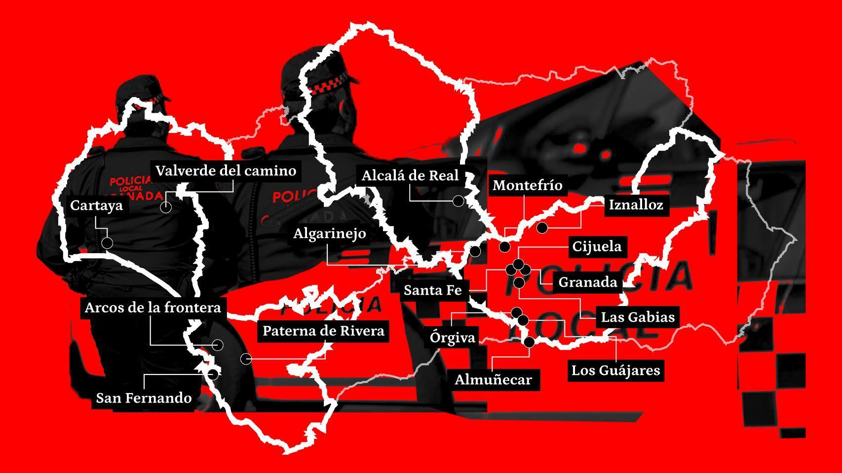 La otra KGB, la banda que amañó oposiciones a Policía Local para colocar a familiares desde 2007 por toda Andalucía