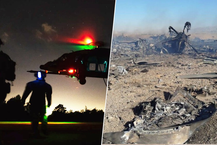 Para rescatar al piloto perdido en Irán, EEUU ha contado una historia digna de Spielberg. Unas imágenes explosivas cuentan otra muy distinta