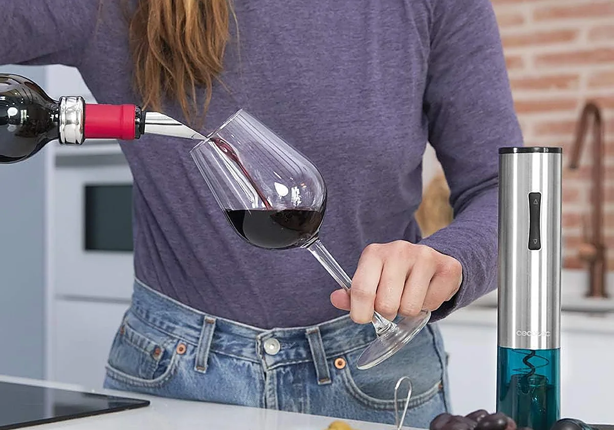 Si eres un amante del vino, no te pierdas estos sacacorchos eléctricos