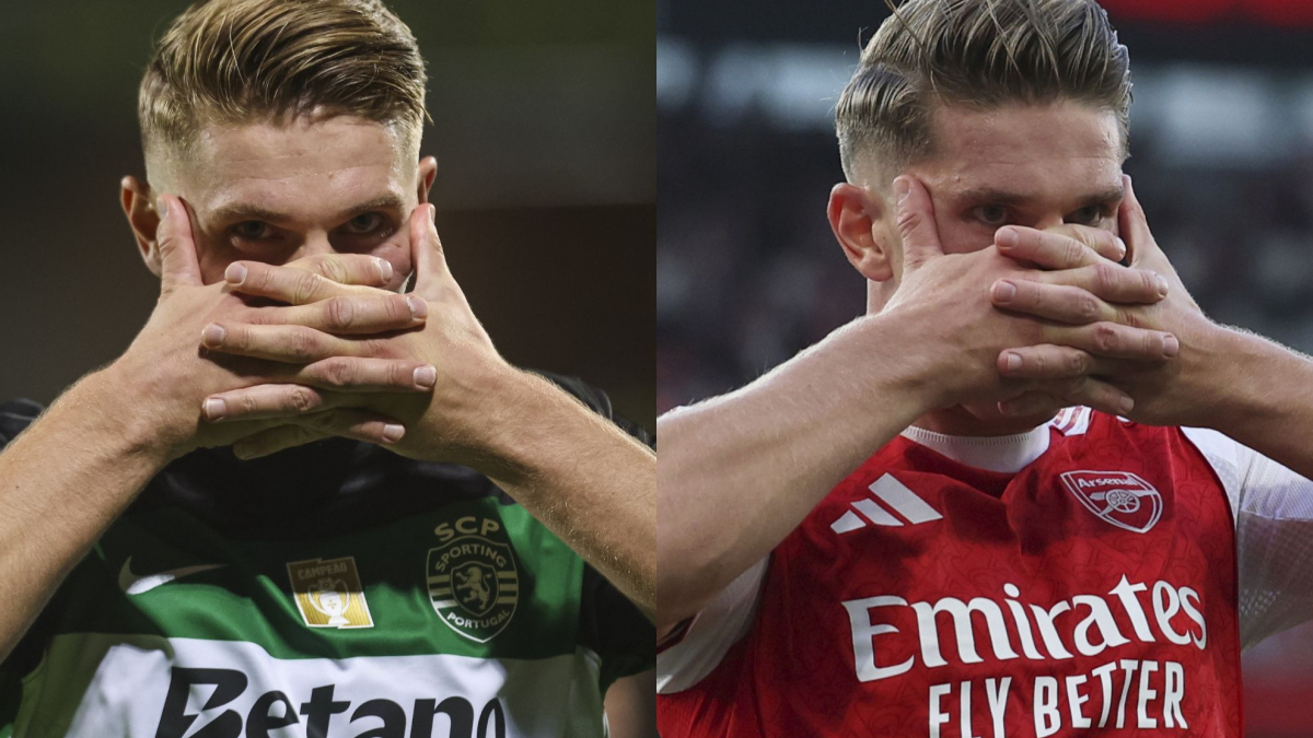 Gyökeres se cambia de máscara<br>