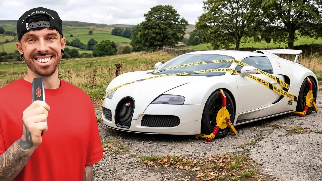 El "milagro" de los 5 €: un famoso YouTuber se ahorra 350.000 € reparando su Bugatti Veyron embargado con un simple cambio