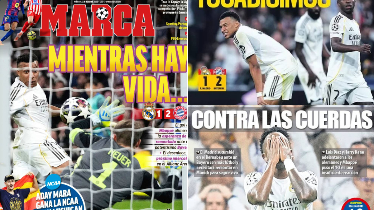 Las portadas: en Barcelona se recrean con la derrota del Madrid